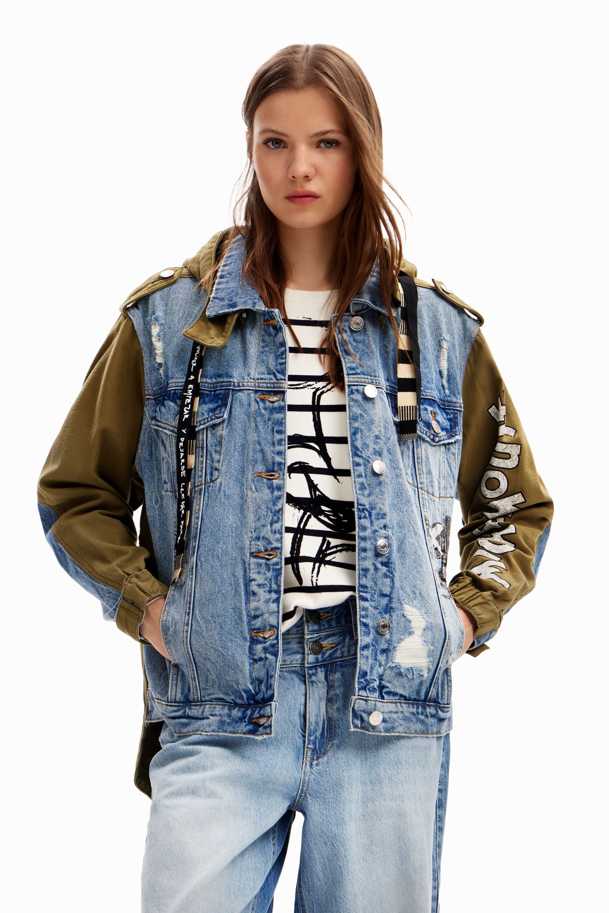 Vestes en jean pour femmes Desigual