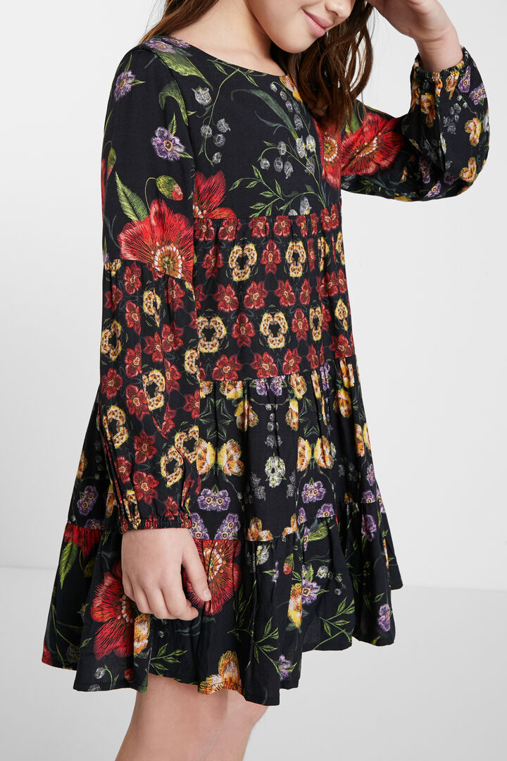 Vestido corto boho | Desigual