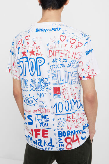 100% cotton Bolimania T-shirt | Desigual