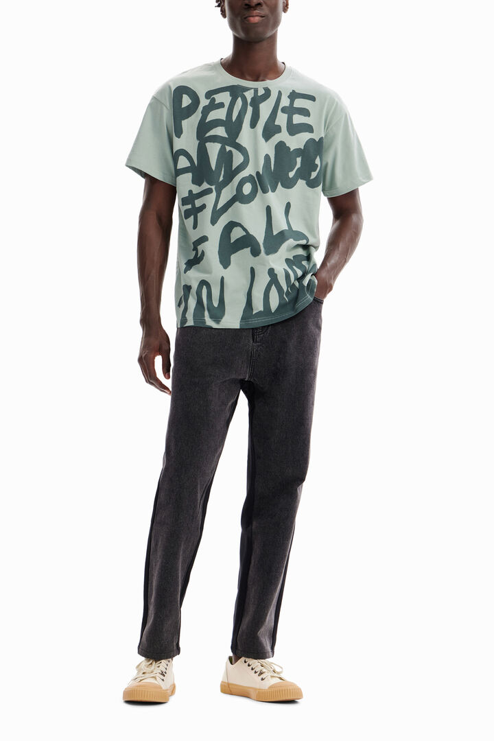 Oversize message T-shirt | Desigual