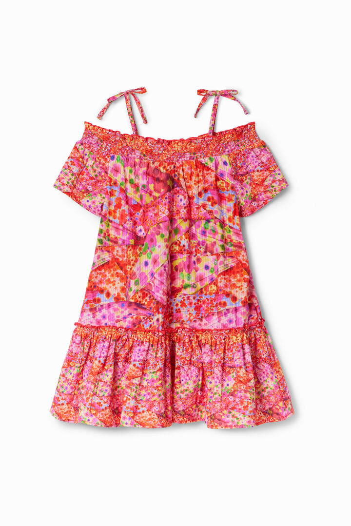 Floral ruffle dress | Desigual