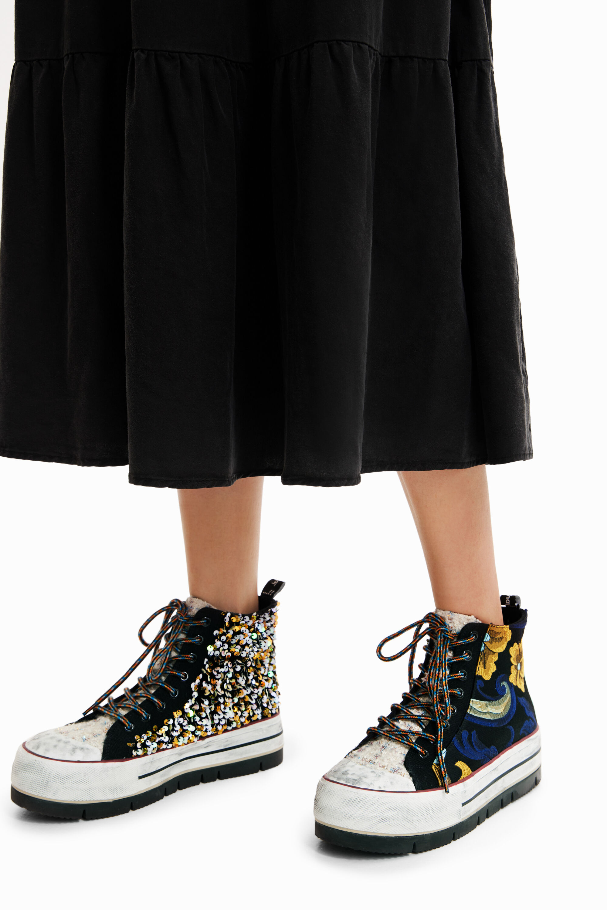 Zapatillas desigual on sale negras