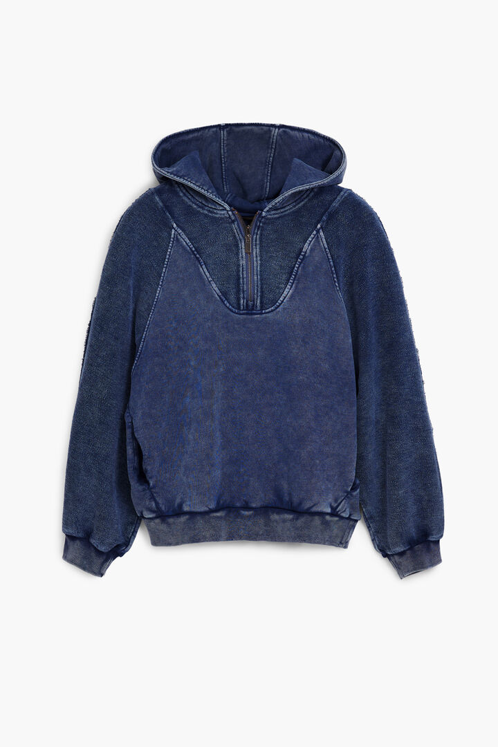 Washed effect hoodie | Desigual