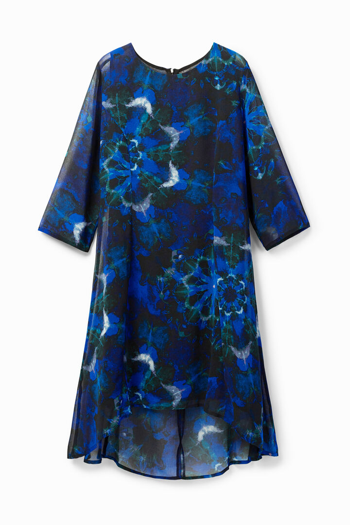 Vestido largo mandalas tie dye | Desigual