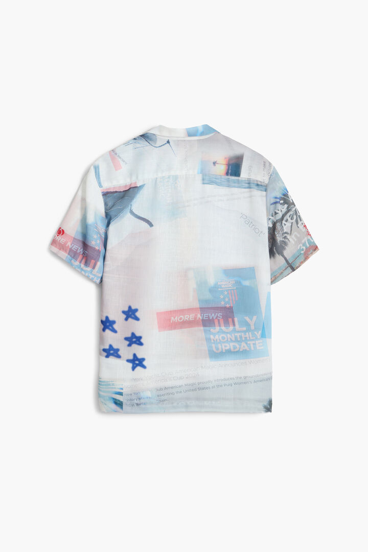 Printed American Magic Shirt | Desigual