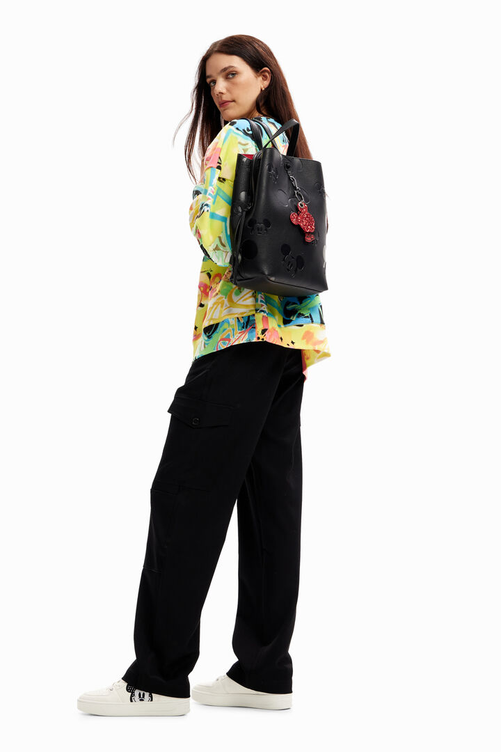 Közepes Mickey egér hátizsák | Desigual