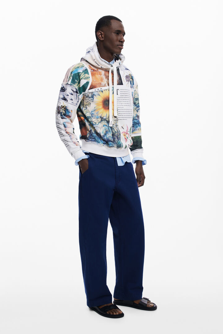 Majica s kapuljačom suncokreti | Desigual