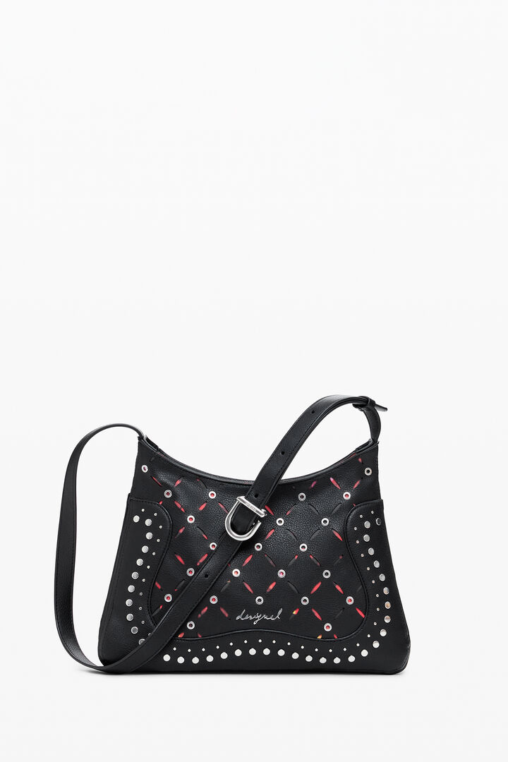 Bolso efecto piel troquelado pequeño | Desigual