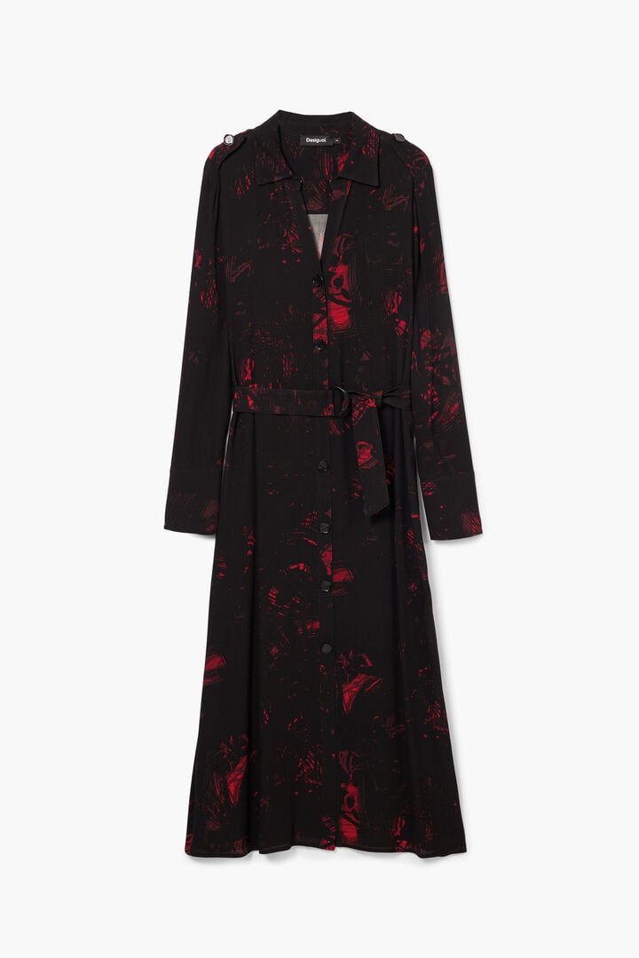 Vestido midi camisero M. Christian Lacroix | Desigual