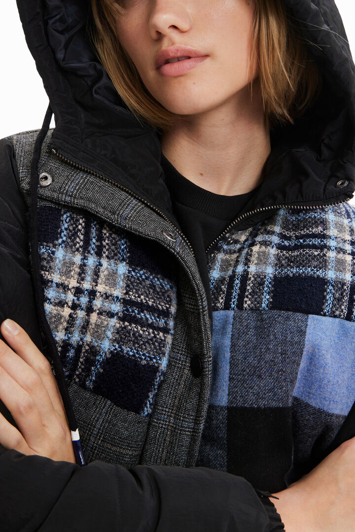 Jaqueta curta padded patch | Desigual