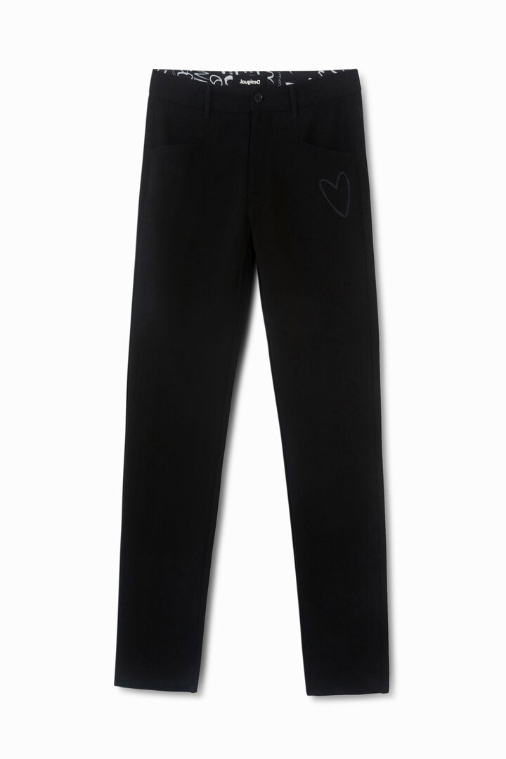 Slim long trousers | Desigual