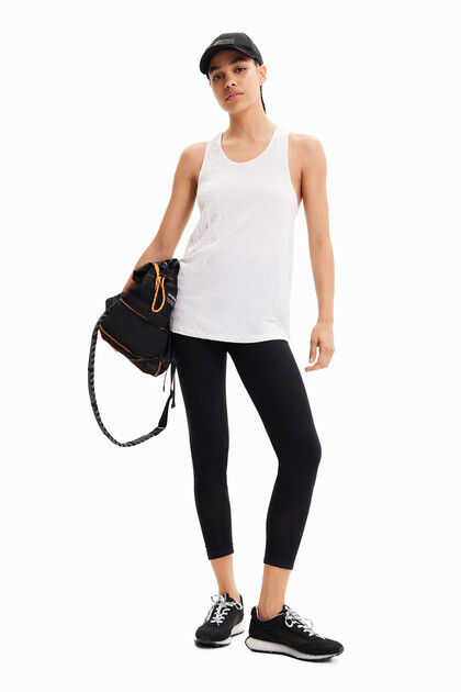 Sport logo vest top