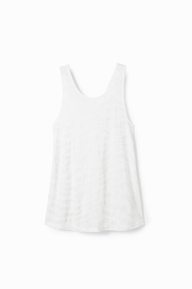 Samarreta de tirants sport logotips | Desigual