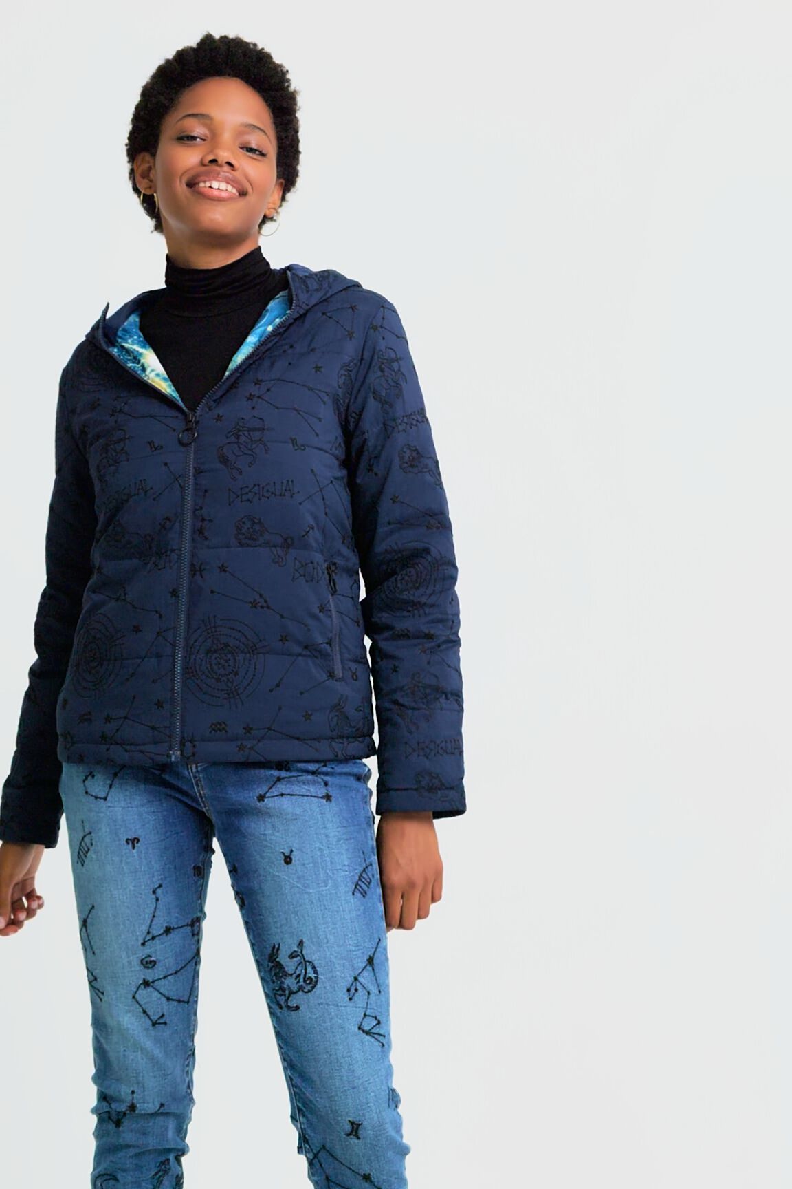 Desigual sale padded jacket