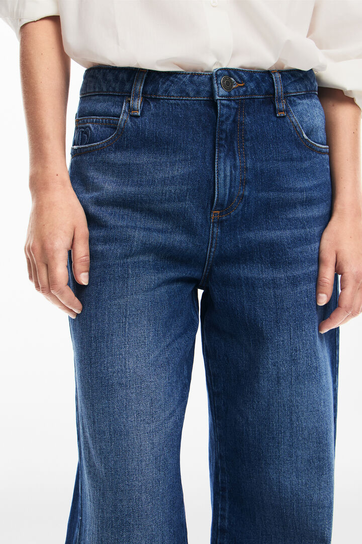 Pink culotte pants | Desigual