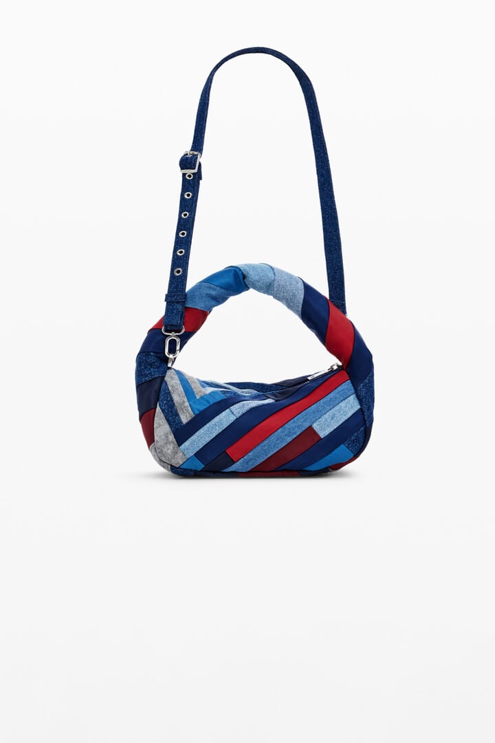 Striped denim bag | Desigual