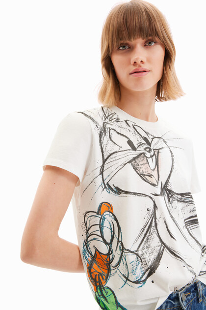 T-shirt manches courtes Bugs Bunny