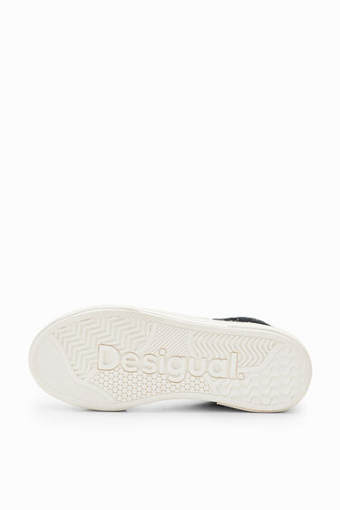 Sneakers caña alta patch | Desigual