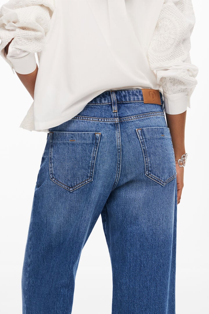 Vaqueros culotte denim | Desigual