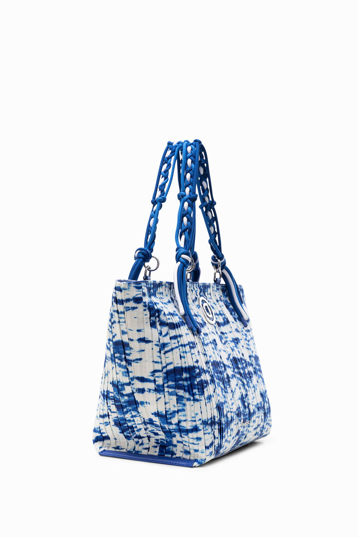 Pleated bag with sea waves | Desigual