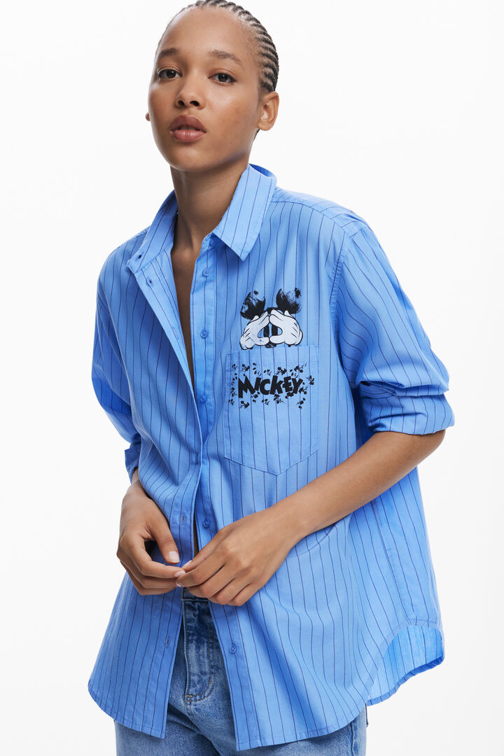 Chemise à rayures Mickey™ | Desigual