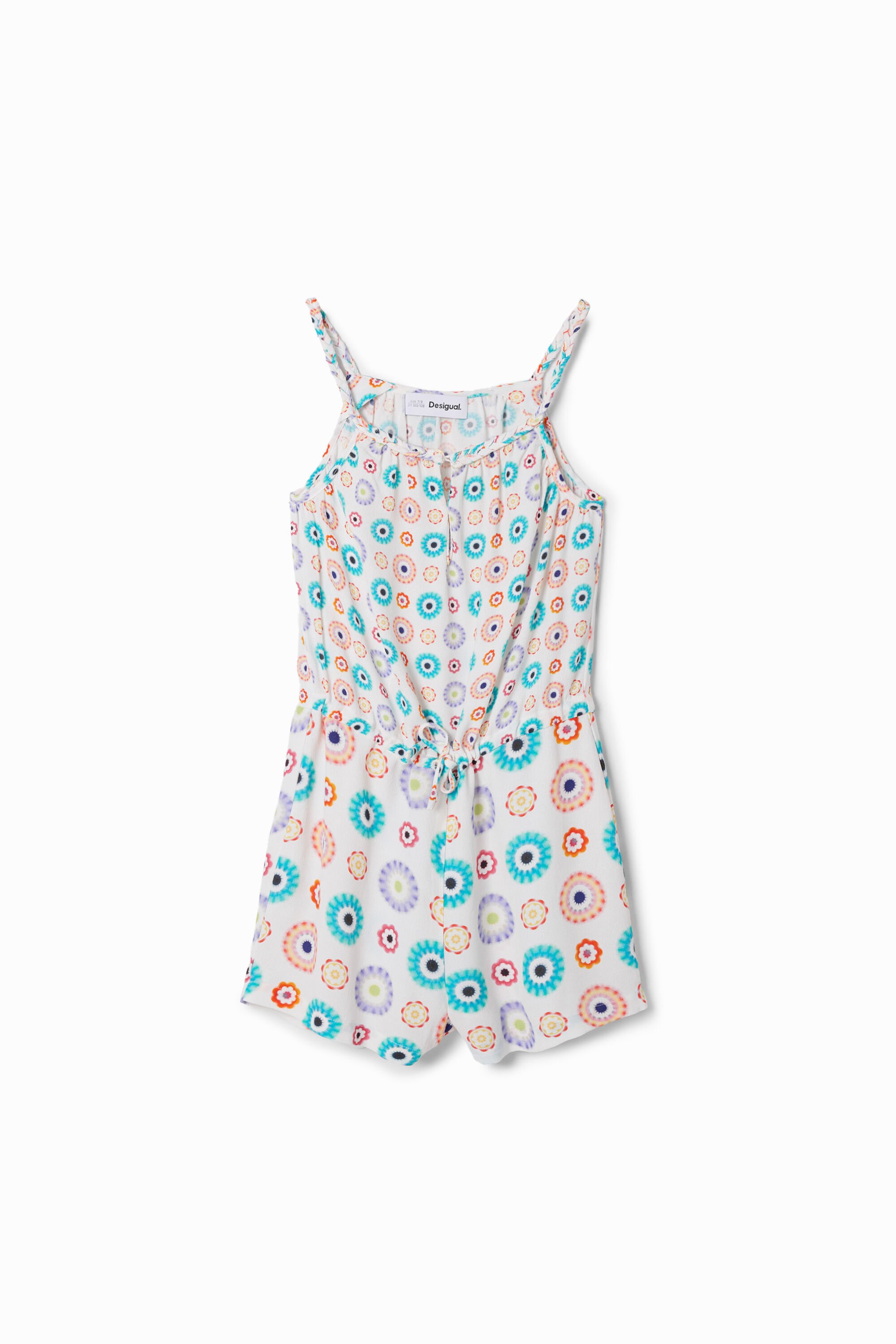 Girls Strappy geometric playsuit I Desigual