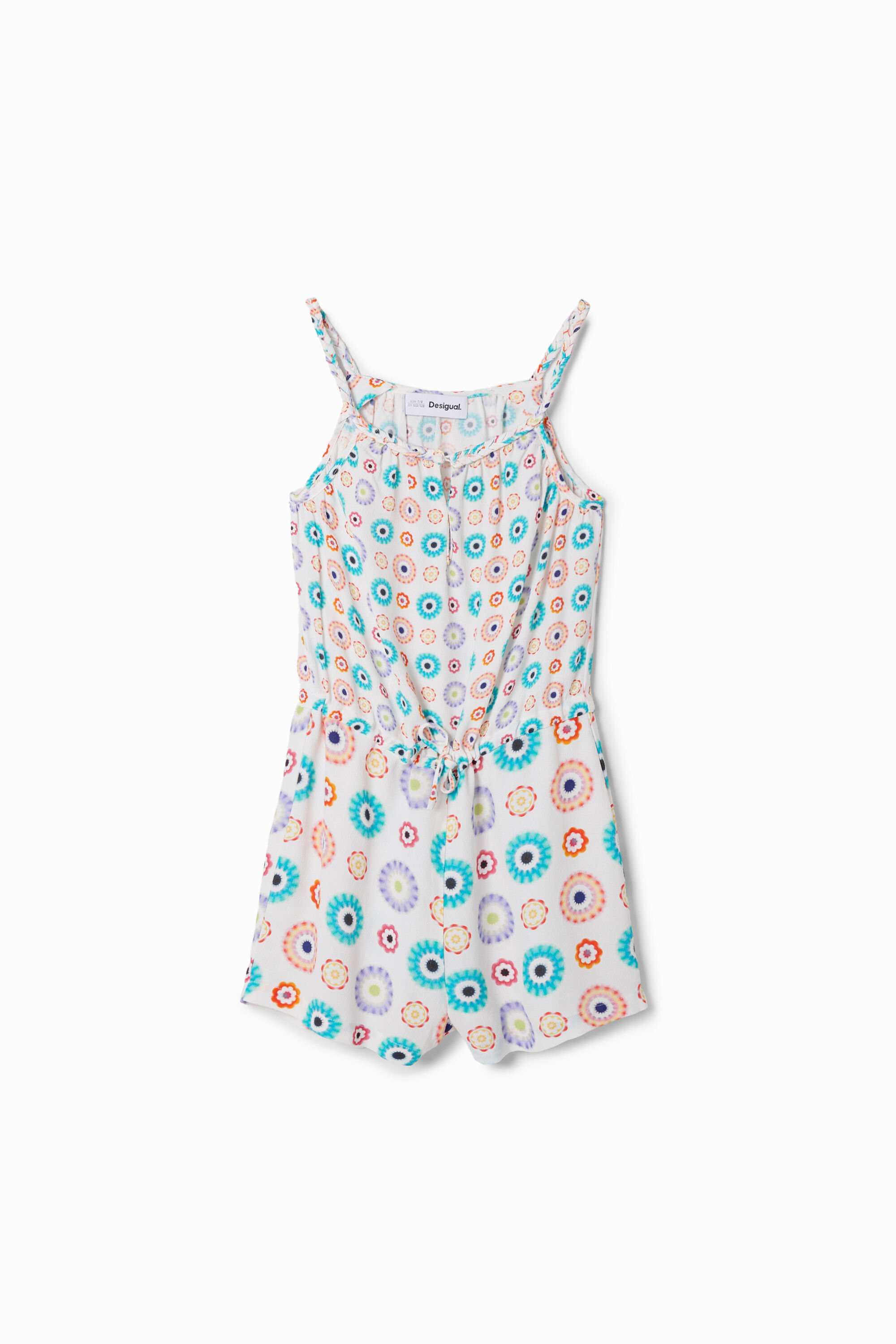 Desigual Strappy geometric playsuit