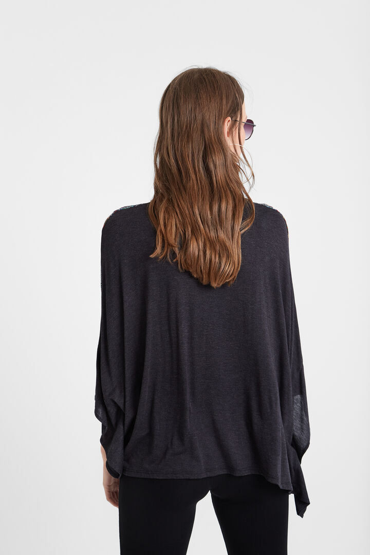Hindu poncho T-shirt | Desigual