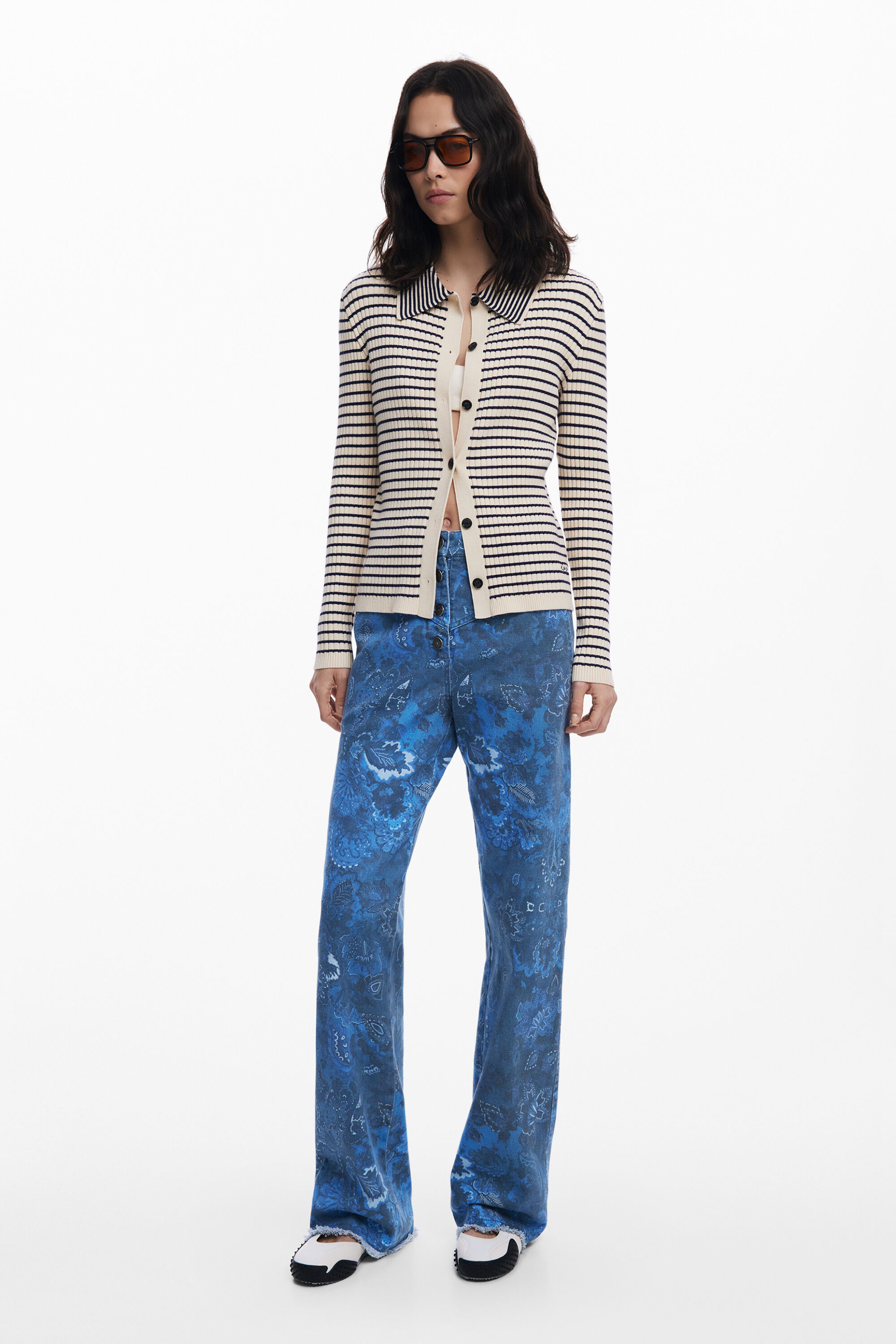 Paisley-Twillhose
