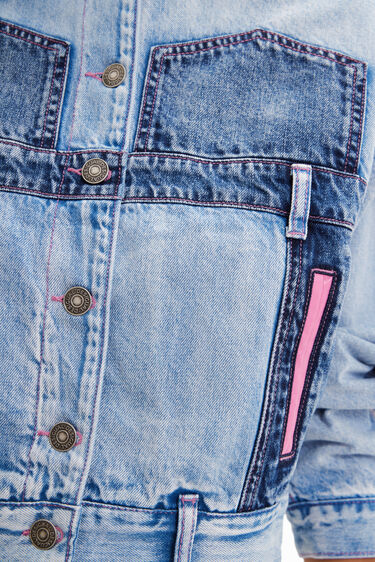 Giacca denim oversize Pantera Rosa | Desigual