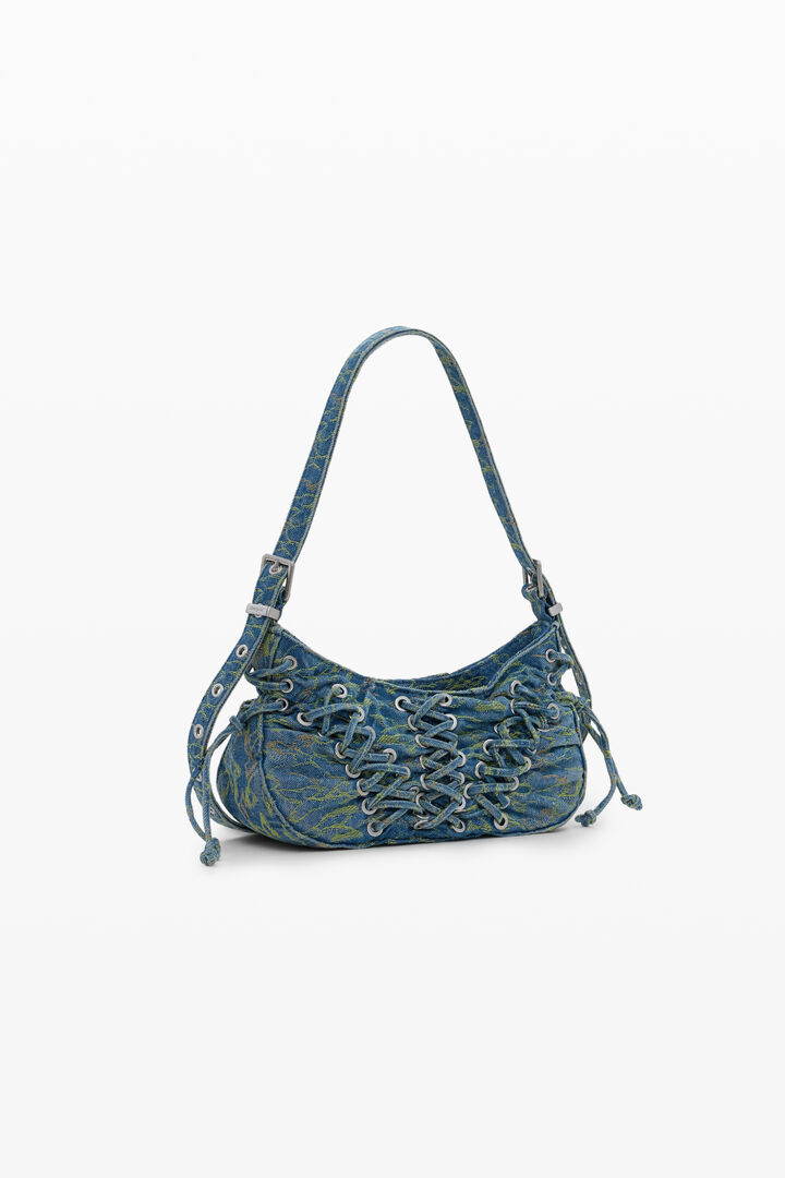 Bolso denim trenzado mediano | Desigual