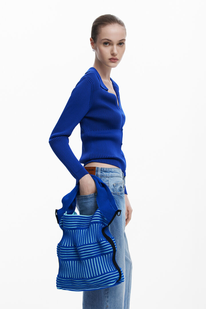 Medium perforated bag | Desigual