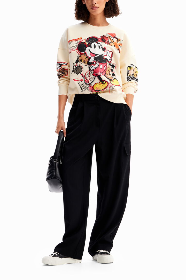 Oversized Mickey Mouse Sweatshirt | Desigual