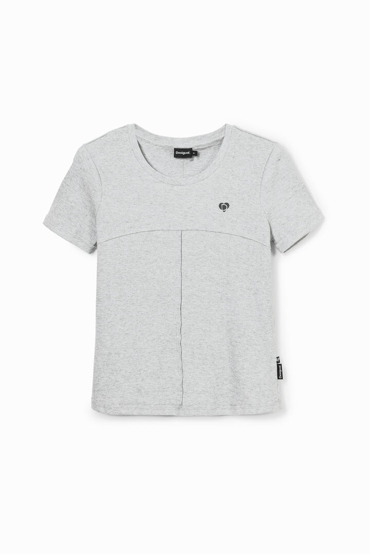 T-shirt patchwork coutures | Desigual