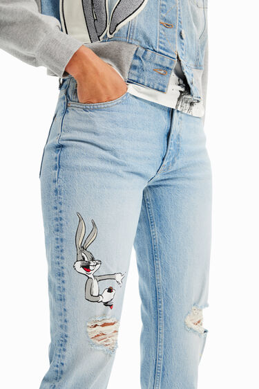 Vaqueros Straight Bugs Bunny | Desigual