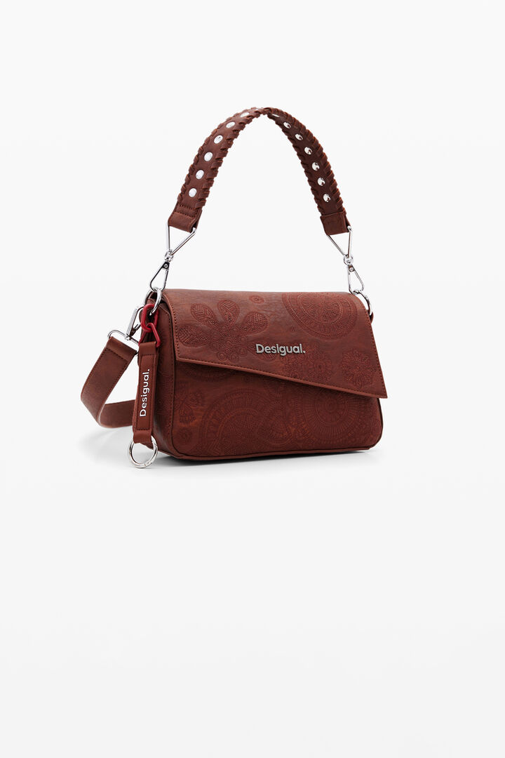 Bolso de mano S bordados | Desigual