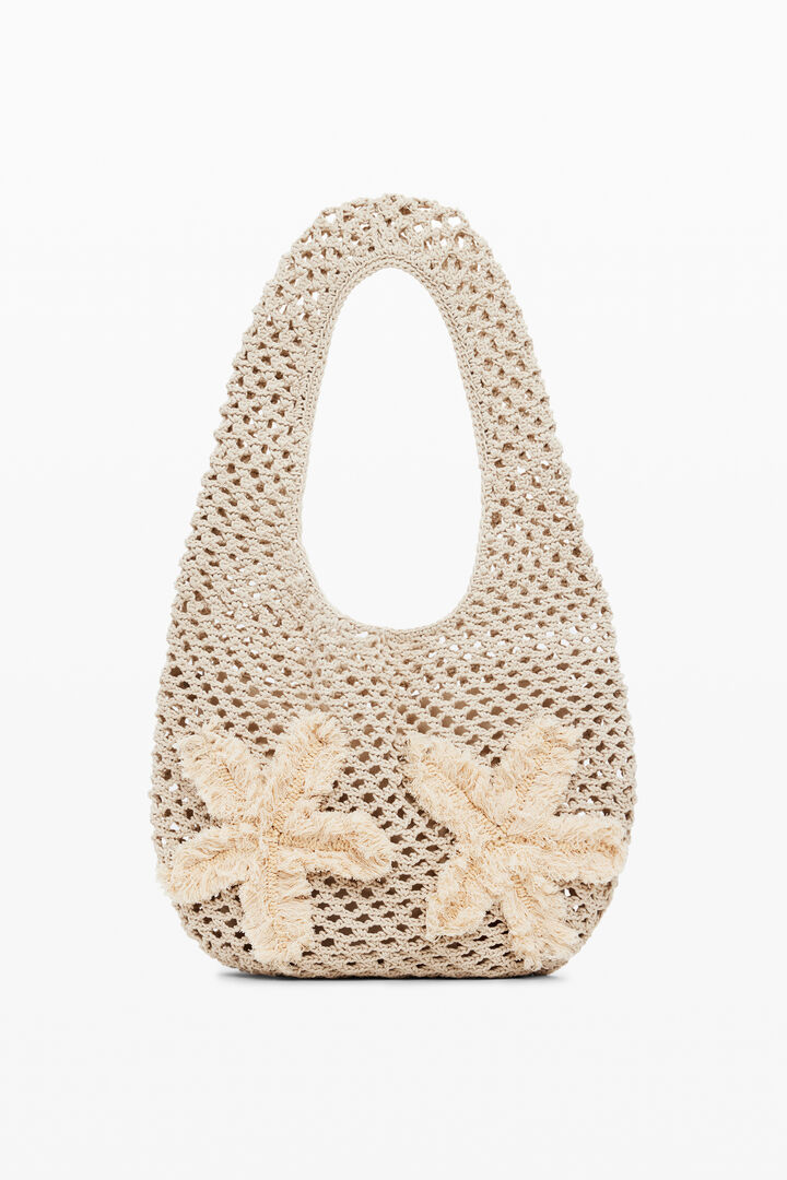 Medium woven stars bag | Desigual