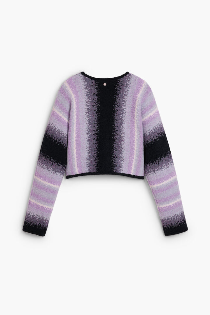 Striped cardigan sweater | Desigual
