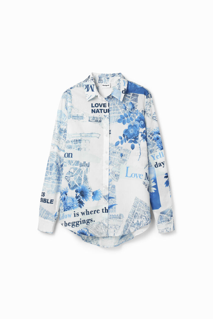 Leichtes Hemd Karten | Desigual