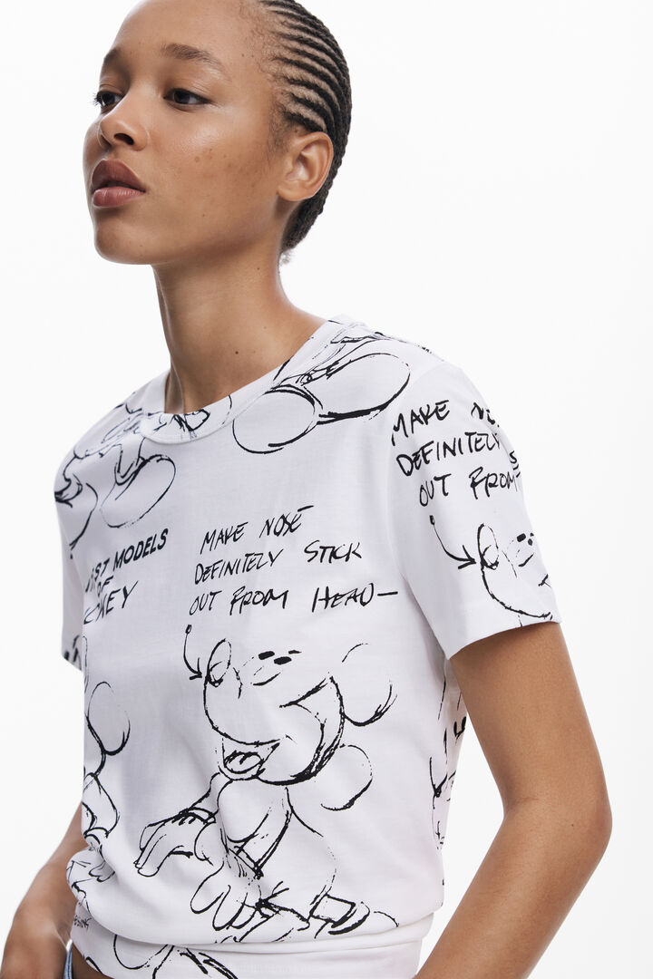 Mickey™ Sketch T-shirt | Desigual