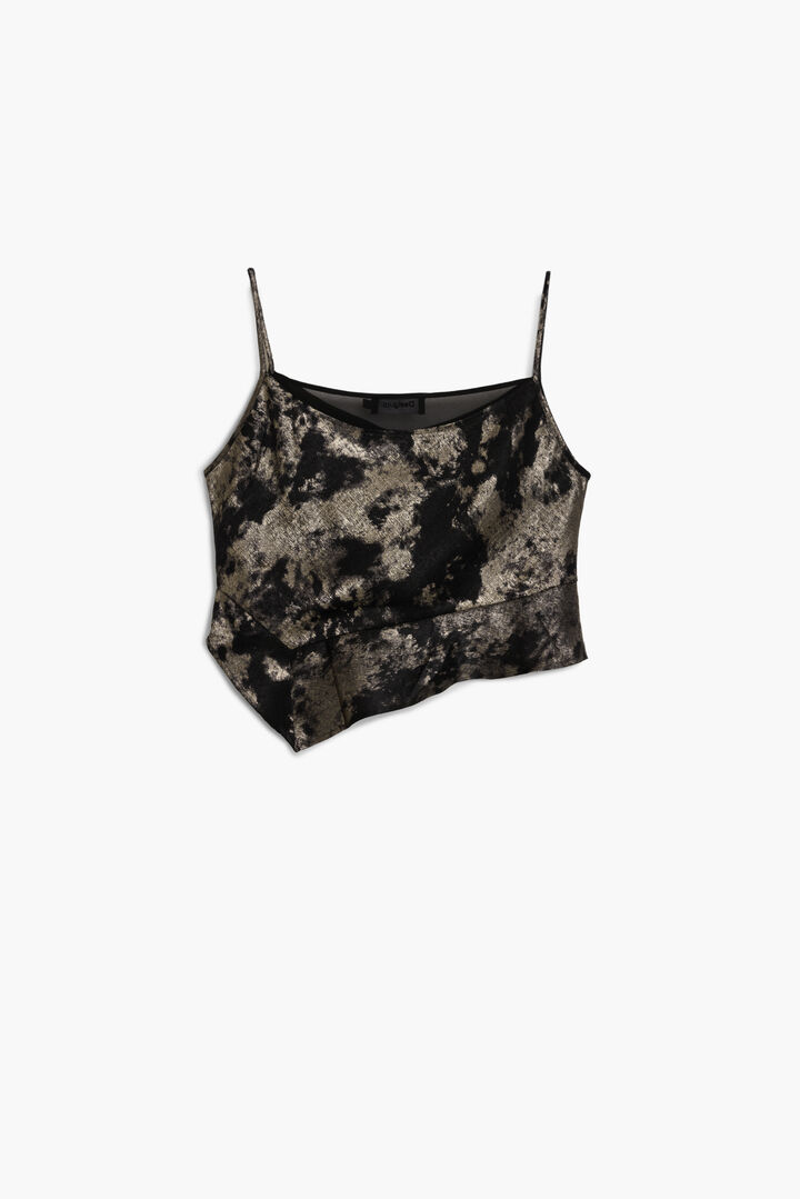 Draped top T-shirt | Desigual