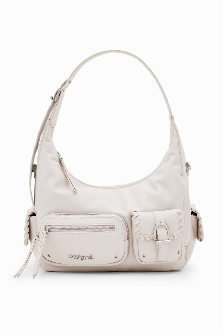 L pockets shoulder bag | Desigual