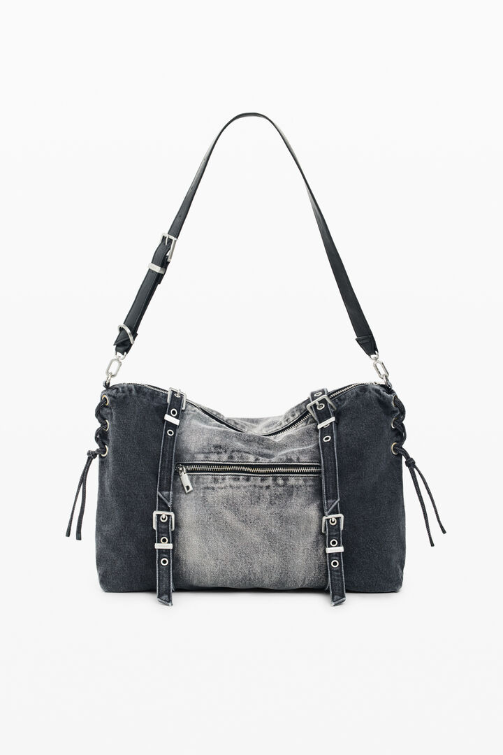 Large denim bag