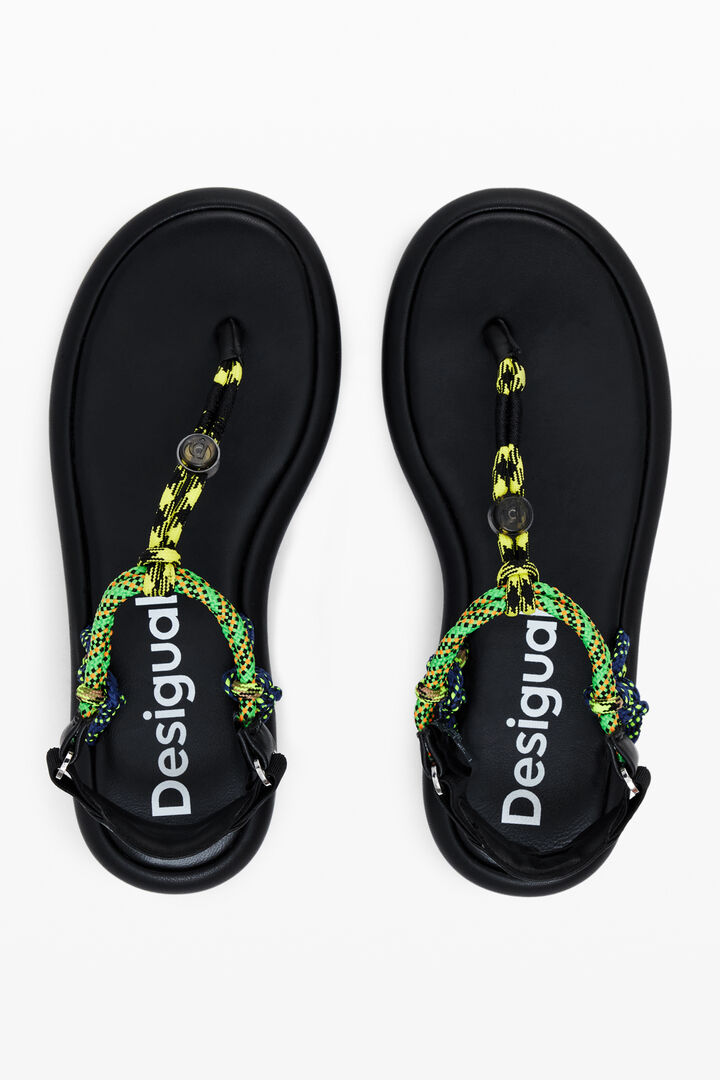 Sandalias planas cuerda | Desigual