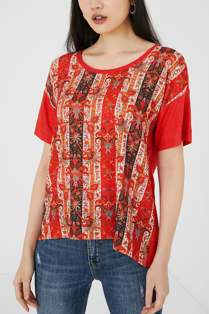 Camiseta cenefas boho | Desigual