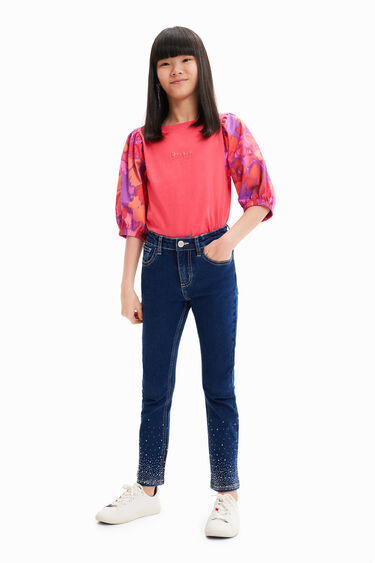 Samarreta bollada flors | Desigual