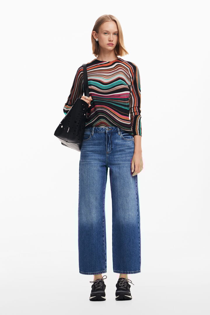Jersey rayas onduladas | Desigual