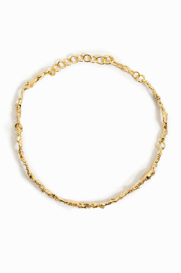 Choker fino baño oro Zalio | Desigual