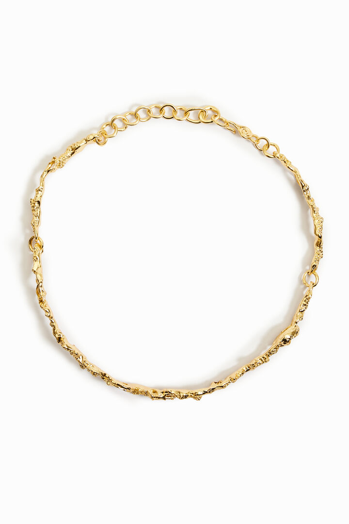 Choker fino baño oro Zalio | Desigual