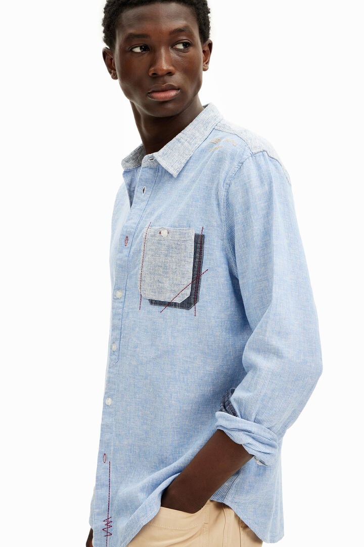 Camisa de manga larga grunge | Desigual